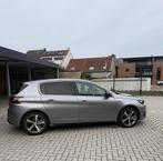 Peugeot 308 Gt line 1.2benzine, Auto's, Zwart, Leder en Stof, 5 deurs, Particulier