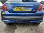 Achterbumper van een Peugeot 207 (KPL), Auto-onderdelen, Gebruikt, Ophalen of Verzenden, Bumper, Peugeot