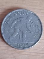 LUXEMBURG 2 Francs 1924, Ophalen of Verzenden, Overige landen, Losse munt