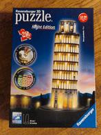 3D Puzzel Ravensburger Toren van Pizza met licht, Ophalen, Zo goed als nieuw