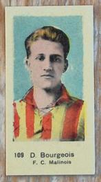 1930s (pre panini) 109 Desiré Bourgeois FC Malinois KVM, Verzamelen, Ophalen of Verzenden, Zo goed als nieuw, Poster, Plaatje of Sticker