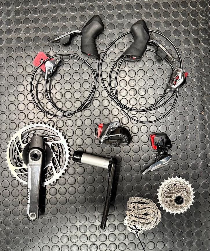 Sram Red Etap AXS D2 groepset, Fietsen en Brommers, Fietsonderdelen, Zo goed als nieuw, Racefiets, Overige typen, Ophalen of Verzenden