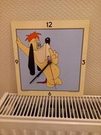 Klok met stripfiguur. Werkt op batterijen, Ophalen, Gebruikt, Gebruiksvoorwerp