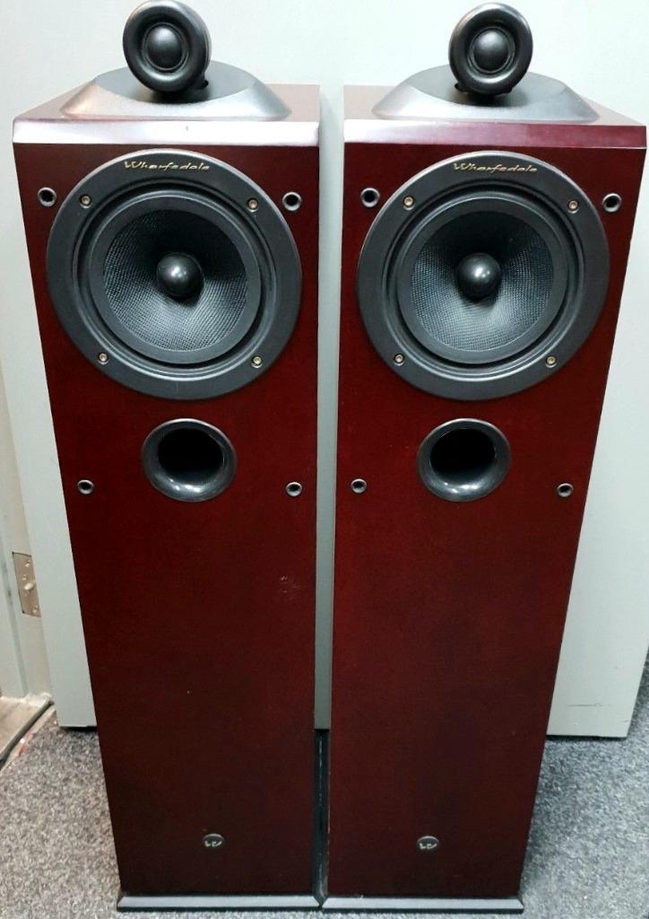 Wharfedale Pacific PI-20 Baffles Luidsprekers Speakers, Audio, Tv en Foto, Luidsprekerboxen, Gebruikt, Front, Rear of Stereo speakers