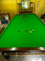 IN OPTIE!. Snookertafel Riley, long size 12 inch, Sport en Fitness, Ophalen, Zo goed als nieuw, Snookertafel