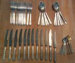 Verzilverd bestek ELLDEE 100; gewicht 2800 gr;, Antiquités & Art, Antiquités | Couverts, Enlèvement