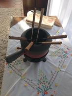 Gietijzeren fonduepan van Staub, Ophalen, Gebruikt, Gietijzer, Overige typen