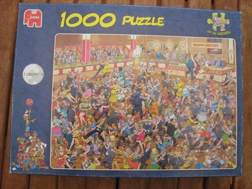 Set onvolledige Jan Van Haasteren-puzzels, Hobby en Vrije tijd, Denksport en Puzzels, Gebruikt, Legpuzzel, 500 t/m 1500 stukjes