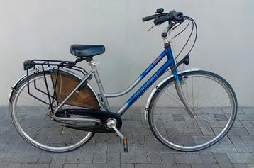 Damesfiets alu Thompson 28inch 7speed Nexus naaf maat 49cm beschikbaar voor biedingen