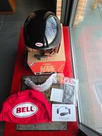 Bell TX501 glanzend zwart en Sena 3S Plus Boom jethelm, Motoren, Kleding | Motorhelmen, Overige merken, M, Dames, Jethelm