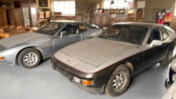 Porsche 924 Belgische Wagens 2Stuks Project Oldtimers beschikbaar voor biedingen