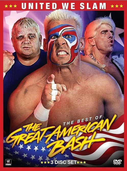 WWE: United We Slam: Best Of American Bash (Nieuw), Cd's en Dvd's, Dvd's | Sport en Fitness, Nieuw in verpakking, Overige typen