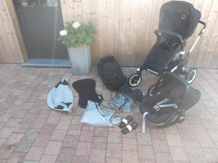 Kinderwagen alles-in-1, Kinderen en Baby's, Kinderwagens en Combinaties, Zo goed als nieuw, Kinderwagen, Bugaboo, Duowagen, Met reiswieg
