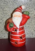 grand photophore père Noël céramique 22 cm, Enlèvement, Comme neuf