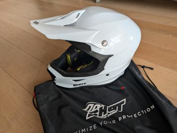 Shot cross helm L + bril beschikbaar voor biedingen