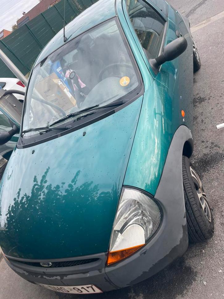 Ford KA, Auto's, Ford, Particulier, Ka, Benzine, Overige carrosserie, 3 deurs, Groen, Grijs, Ophalen