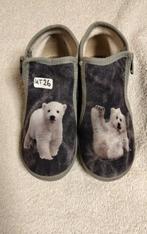 pantoffels / sloffen Bellamy grijs / motief beer maat 26, Bellamy, Gebruikt, Jongen of Meisje, Overige typen
