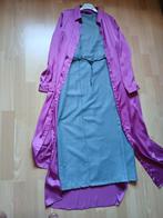 Trendy lange jurk + kimono, Verzenden, Nieuw, Maat 42/44 (L)