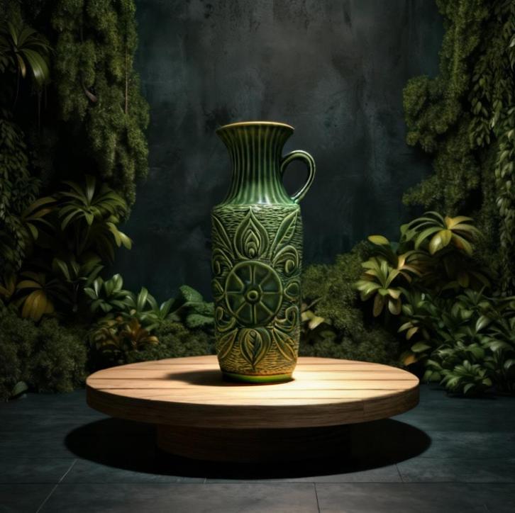 Grote vaas van West Germany 1970, Antiek en Kunst, Curiosa en Brocante, Ophalen of Verzenden