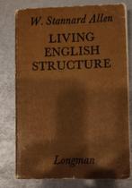 Living English Structure (grammar) + booklet with answer key, Boeken, Studieboeken en Cursussen, Ophalen of Verzenden, Gelezen