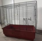 Vogelkooi 60L x 32B x 58H, Ophalen, Zo goed als nieuw, Metaal, Vogelkooi