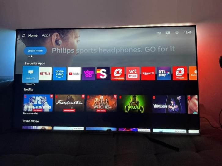 Tv Philips smart wifi 4k 169cm 65pus8109 2024, Audio, Tv en Foto, Televisies, Zo goed als nieuw, Philips, Ophalen