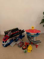 Paw patrol bus en uitkijktoren, Kinderen en Baby's, Ophalen, Zo goed als nieuw