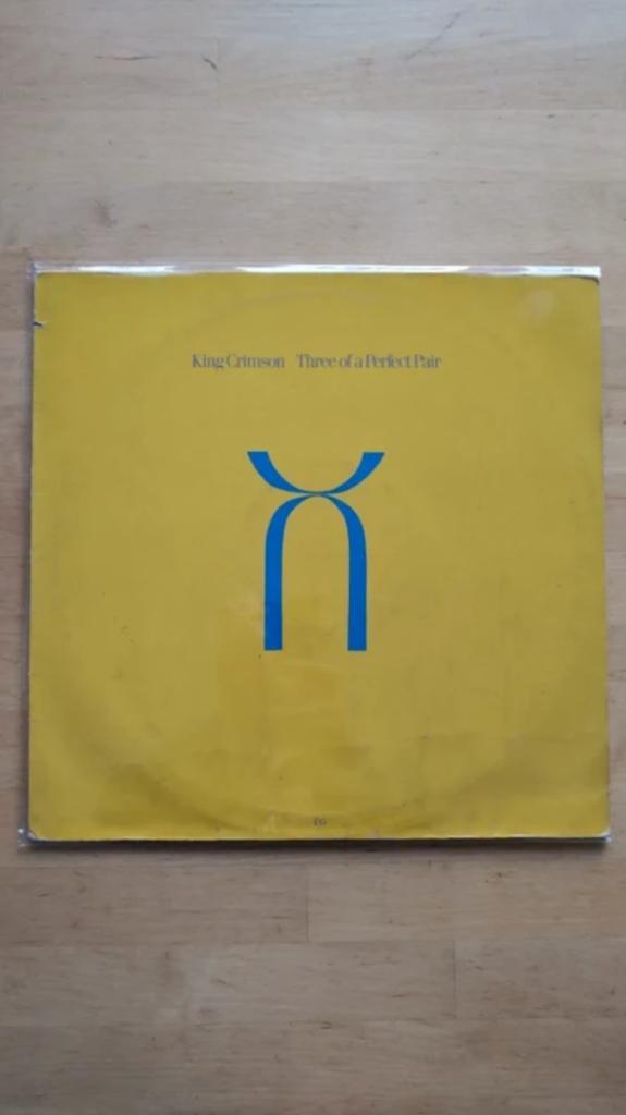 King Crimson Three Of A Perfect Pair lp vinyle 33t 1984 prog, Cd's en Dvd's, Vinyl | Rock, Gebruikt, Progressive, 12 inch, Ophalen of Verzenden