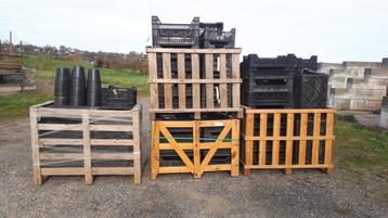 Bakken, cajots, plantenbakken  beschikbaar voor biedingen