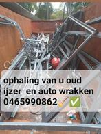 Ik koop oud ijzer en auto wrakken Gratis Ophaling, Doe-het-zelf en Bouw, Metalen, Ophalen, Gebruikt, Overige metalen