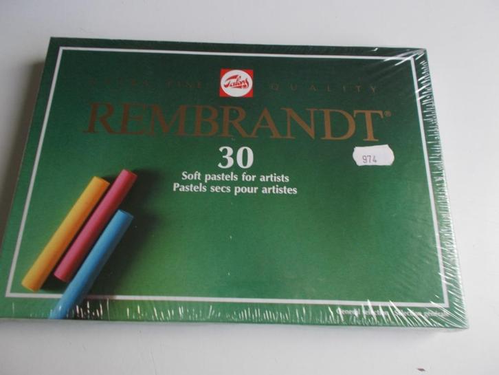 Vintage Royal Talens Rembrandt 30 zachte pastelkleuren nieuw, Hobby en Vrije tijd, Tekenen, Nieuw, Potlood of Stift, Ophalen of Verzenden