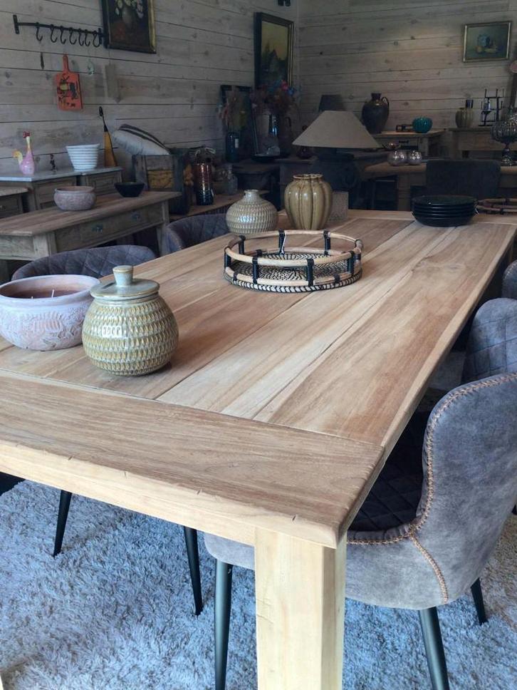 oude massieve boerentafel, Huis en Inrichting, Tafels | Eettafels, Nieuw, 50 tot 100 cm, 150 tot 200 cm, Vijf personen of meer