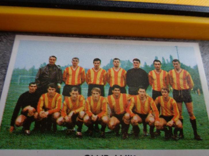 VOETBAL TEAM prentje jaren 60 uitgever onbekend KV MECHELEN, Hobby en Vrije tijd, Stickers en Plaatjes, Ophalen of Verzenden