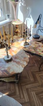 LOT 2 TABLES EN MARBRE, Ophalen