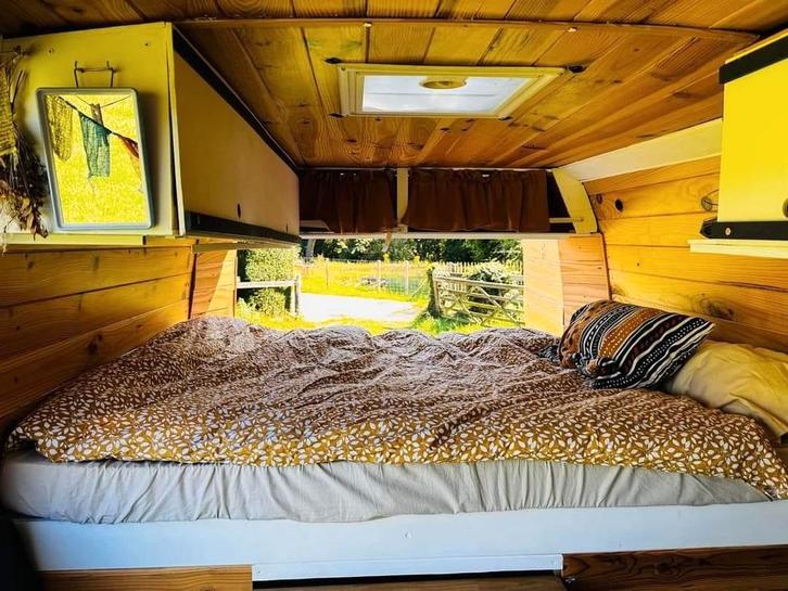 Renault Master III aménagé en van, Caravans en Kamperen, Mobilhomes, Particulier, Diesel, Douche, Elektrische ramen, Ophalen