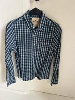 Blauw geruit hemdje - small - hollister, Kleding | Heren, Overhemden, Blauw, Halswijdte 38 (S) of kleiner, Ophalen of Verzenden