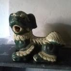 Lion Chien céramique Chine ancienne., Enlèvement ou Envoi