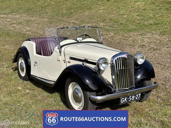 Singer 4AD Roadster | 1955 | Route 66 Auctions, Auto's, Oldtimers, Bedrijf, Te koop, Overige merken, Benzine, Overige carrosserie