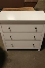 Commode blanche à 3 tiroirs, élégante et pratique, Maison & Meubles, Armoires | Penderies & Garde-robes, 25 à 50 cm, Moins de 100 cm