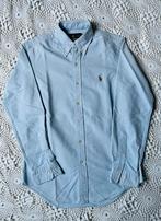 Ralph Lauren overhemd – lichtblauw gestreept – XS, Blauw, Halswijdte 38 (S) of kleiner, Ralph Lauren, Ophalen of Verzenden