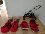 Kinderwagen voor tweeling, Ophalen, Zo goed als nieuw, Kinderwagen of Buggy