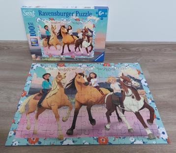 Casse-tête Ravensburger Dreamworks Spirit - 100 XL - 6 ans e disponible aux enchères