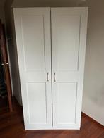 Garde robe IKEA PAX - GRIMO, 2 portes et 1 tablette, Comme neuf, Avec espace de penderie, 100 à 150 cm, 200 cm ou plus