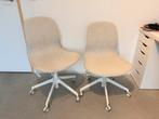 Ikea Langfjall bureaustoel wit/beige 1 stuk als nieuw, Ophalen, Zo goed als nieuw, Beige, Bureaustoel