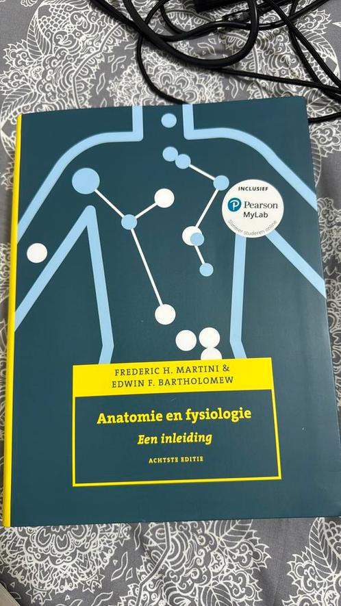 Anatomie en fysiologie, 8e editie met MyLab NL, Boeken, Schoolboeken, Zo goed als nieuw, Nederlands, Verzenden