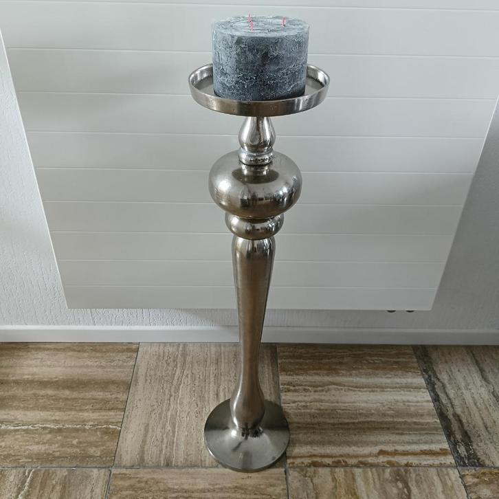 XL kandelaar, Huis en Inrichting, Woonaccessoires | Kandelaars en Kaarsen, Gebruikt, Kandelaar, 75 cm of meer, Metaal, Ophalen of Verzenden