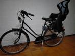 Damesfiets met kinderzitje Okbaby, Fietsen en Brommers, Ophalen, 9 t/m 18 kg, OK BABY, Achterzitje