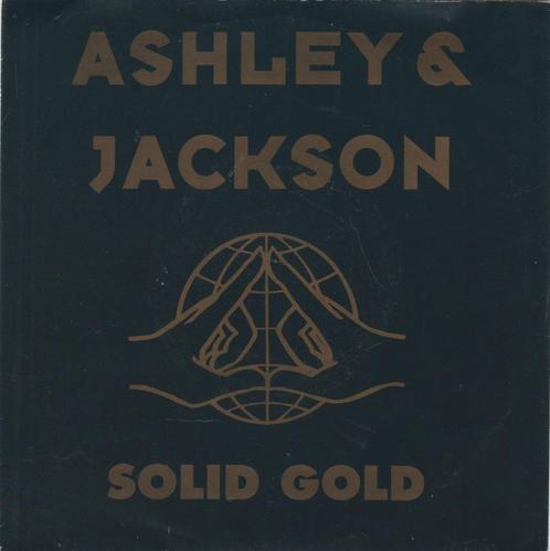 45T: Ashley & Jackson: Solid Gold   Electronic, CD & DVD, Vinyles Singles, Comme neuf, Single, Jazz et Blues, 7 pouces, Enlèvement ou Envoi