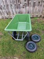 Landbouwkruiwagen 190 liter met luchtbanden +2 Reservewielen, Enlèvement