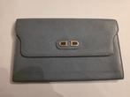 Delvaux geldbeugel, Zo goed als nieuw, Leder, Grijs, Ophalen
